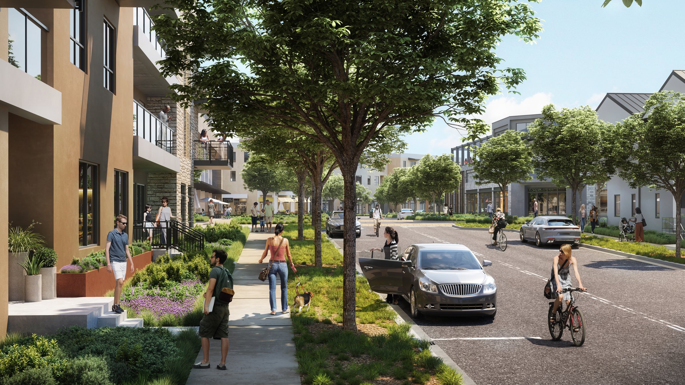 A proposed residential street at SU 560